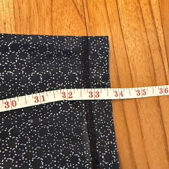 Women Lululemon High Times Pant in Star Pixel Aquamarine Naval Blue Size 10 - Picture 6 of 8